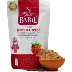 Çilekli Dibek Kahvesi  doypack 200 gr