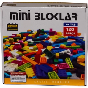 PBB120 120 Parça Plastik Yap Boz - Gepettoys