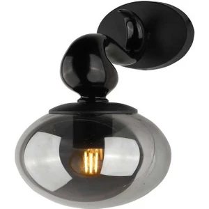 Çekya Aplik Siyah Füme Cam