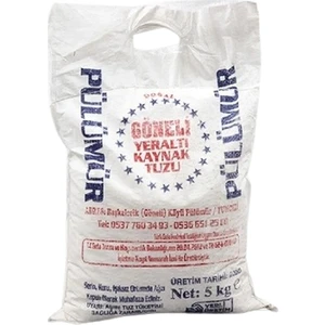 Pülümür Doğal Kaya Kaynak Tuzu 5 kg