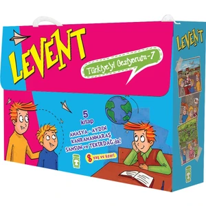Timaş Çocuk Levent Türkiyeyi Geziyorum 7 Set (5 Kitap)