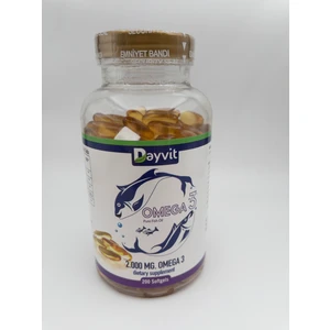 Omega 3 2000 mg 200 Softgel (Yumuşak Kapsül)