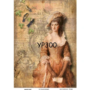 Kendinden Yapışkanlı Pirinç Dekopaj Kağıdı LA-YP300