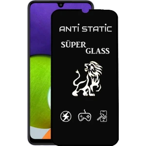 Case World Samsung Galaxy A22 Tam Kaplayan Anti Statik Dayanıklı Süper Cam Ekran Koruyucu