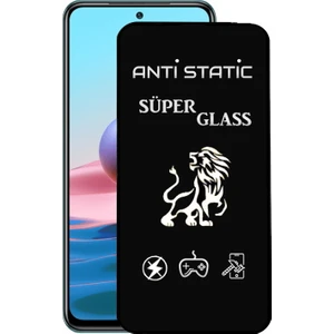 Case World Xiaomi Redmi Note 10 Tam Kaplayan Anti Statik Dayanıklı Süper Cam Ekran Koruyucu