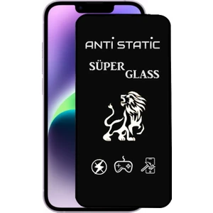 Case World Apple iPhone 14 Tam Kaplayan Anti Statik Dayanıklı Süper Cam Ekran Koruyucu
