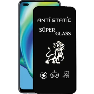 Case World Oppo Reno 4 Lite Tam Kaplayan Anti Statik Dayanıklı Süper Cam Ekran Koruyucu