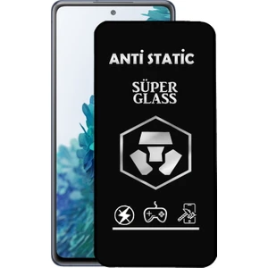 Caseart Samsung Galaxy S20 Fe Tam Kaplayan Anti Statik Dayanıklı Süper Cam Ekran Koruyucu