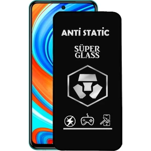Caseart Xiaomi Redmi Note 9 Pro Tam Kaplayan Anti Statik Dayanıklı Süper Cam Ekran Koruyucu