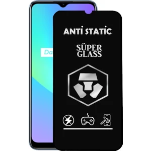 Caseart Realme C25Y Tam Kaplayan Anti Statik Dayanıklı Süper Cam Ekran Koruyucu