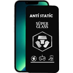 Caseart Apple iPhone 13 Pro Tam Kaplayan Anti Statik Dayanıklı Süper Cam Ekran Koruyucu