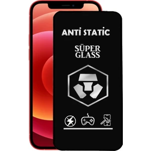 Caseart Apple iPhone 12 Mini Tam Kaplayan Anti Statik Dayanıklı Süper Cam Ekran Koruyucu