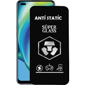 Caseart Oppo Reno 4 Tam Kaplayan Anti Statik Dayanıklı Süper Cam Ekran Koruyucu