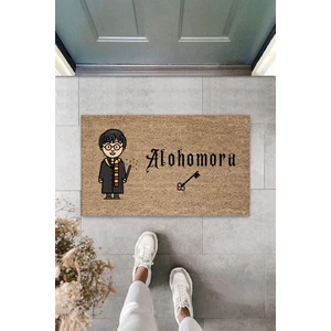 Dormot Home Modern Baskı Harry Potter Alohomora Dekoratif Kapı Önü Paspası 70X45CM