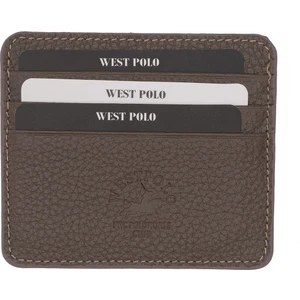 West Polo 49 Hakiki Deri Unisex Kartlık