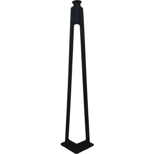 A Design Tekli Dekoratif Metal Firkete Sehpa Ayağı 44 cm Yükseklik