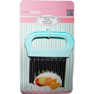 Cips Patates Doğrayıcı Chips Chopper Şekilli Sebze ve Meyve Dilimleyici