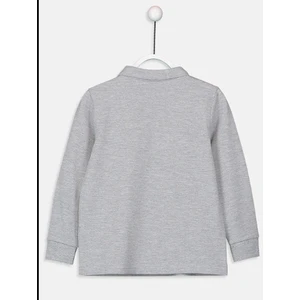 YHE Store Unisex Penye Polo Yaka Okul Tişörtü