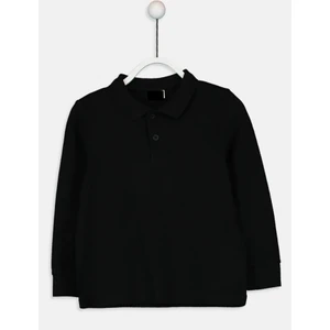 YHE Store Unisex Penye Polo Yaka Okul Tişörtü