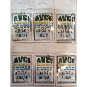 Avcı Market 3 Iğneli Hazır Takım 505 Model Iğne
