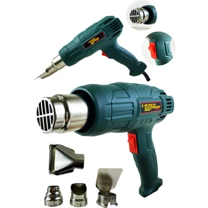 Lieber German 3800W Elektronik Motor Darbeye Dayanıklı Bakır Sargılı Rezistans 2 Kademeli Sıcak Hava Tabancası Isı Makina