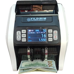 Pro Mix Para Sayma Makinesi / Dolar Karışık Sayma ve Sahte-Para Tespit Etme (Usd-Euro-Tl)