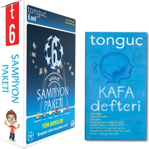 Tonguç Akademi 6. Sınıf Şampiyon Paketi - Kafa Defteri