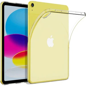 iPad 10. Nesil 11. Nesil A16 2022 - 2025 10.9" Uyumlu Kılıf Şeffaf Silikon Koruyucu Tablet Kılıfı A2696 A2757 A2777