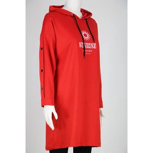 Sadem Butik Kolları Detaylı Uzun Sweat