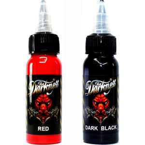 Dövme Boyası Seti Dakness 2 Renk - 1 Oz - 30 ml