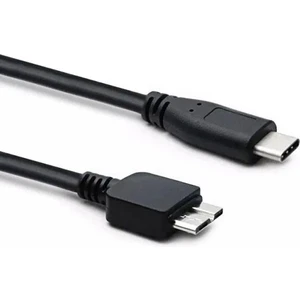 USB Tip C Bağlantı Kablosu, USB Tip C Erkek (Usb 3.1) - USB Micro B Erkek (Usb 3.0), 2 Metre