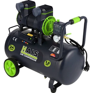 Hais 24 Litre Sessiz Yağsız Hava Kompresörü 1,5 Hp