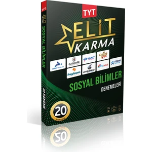 Yanıt Yayınları  Elit Karma TYT  Sosyal Bilgiler 20 Deneme