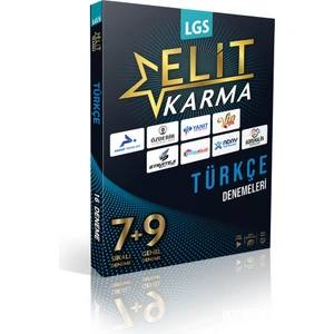 Yanıt Yayınları  Elit Karma LGS Türkçe Denemeleri
