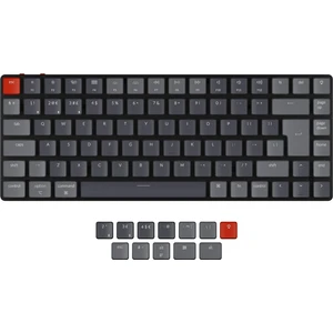K3 Ultra-Slim Kablosuz Mekanik Klavye-Bluetooth 5.1-Rgb-Hot-Swappable - Optical Mechanical- Brown Switch- Aluminum Frame - Uk Iso Layout