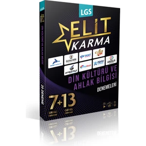 Yanıt Yayınları  Elit Karma LGS Din Kültürü ve Ahlak Bilgisi Denemeleri