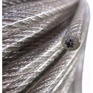 Güzelce Yapı Pvc Izoleli Çelik Halat 6 mm 75 Metre