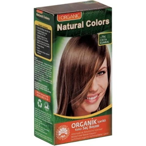 Natural Colors 7n Orta Kumral Organik Saç Boyası