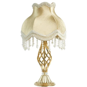 Kadife Kaplı El Yapımı  Klasik Model Abajur