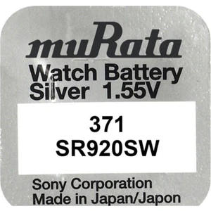 SR920SW 371 1 Adet Orjinal Japon Kol Saati Pili