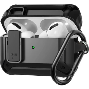Apple Airpods Pro 2 Darbeye Dayanıklı Bumblebee Silikon Koruyucu Kılıf