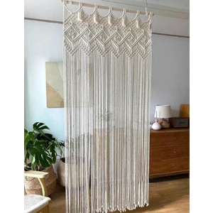 Mega Hobi Evi Makrome Dekoratif Perde