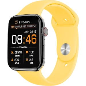 X8 Ultra Silikon Kordon Akıllı Saat - 45MM 2.0 Inç Ios ve Android Uyumlu Arama Yapan Akıllı Saat