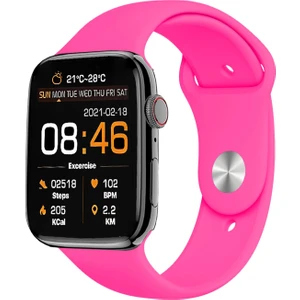 X8 Ultra Silikon Kordon Akıllı Saat - 45MM 2.0 Inç Ios ve Android Uyumlu Arama Yapan Akıllı Saat
