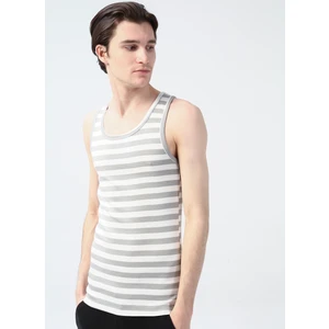 The Don Beyaz - Gri Erkek Iç Giyim Atlet 100TDNATL007034