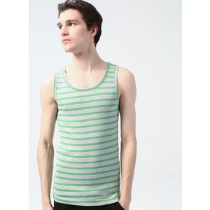 The Don Gri - Yeşil Erkek Iç Giyim Atlet 100TDNATL007035