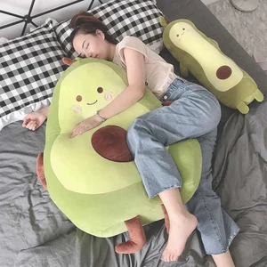 Büyük Jumbo Boy Avokado Peluş Yastık Jumbo Boy