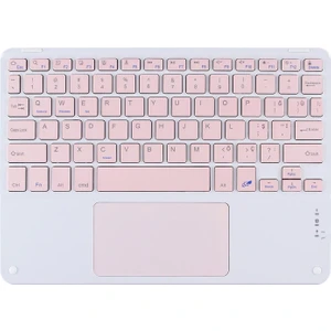 Gn-61 Ultra Ince Taşınabilir Kablosuz Bluetooth Türkçe Q Klavye Touchpad iPad Telefon Pc Ios Windows