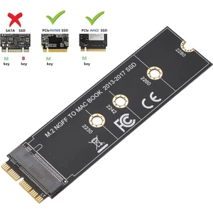 MacBook Pro Retina 2013-2017 Nvme/ahcı SSD Yükseltme Kiti A1465 A1466 A1398 A1502 Uyumlu