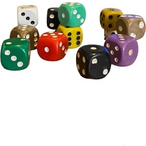 16 mm Okey Zarı - 40 Adet